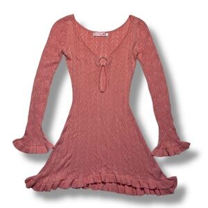 O’Dolly Dearest Pink Flirt in Mini Dress